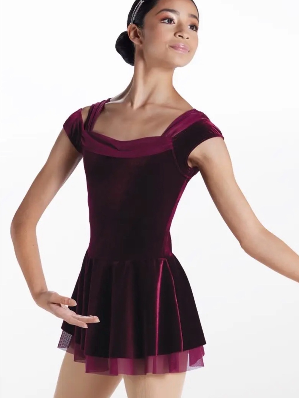 Weissman showtime- Velvet Ballet Dress